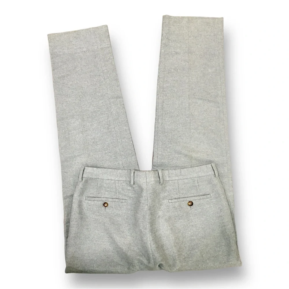 🪶 Etro Milano Soft Grey Dress Pants Men’s 50 (US 34) | Made‎ in Italy 👔